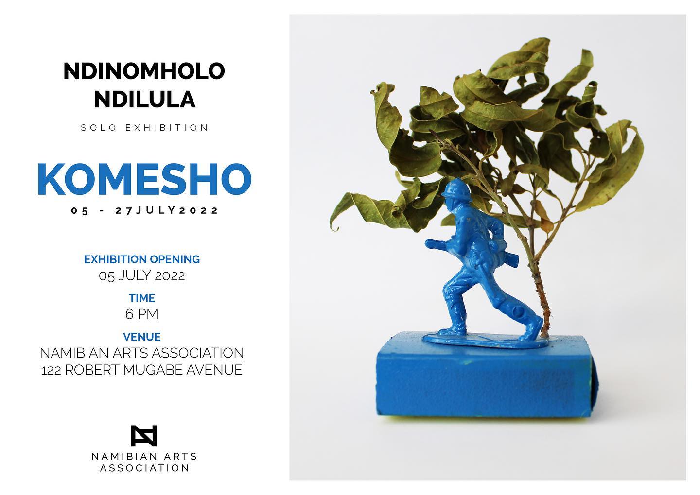 Poster image for Komesho Art Solo Exhibition
